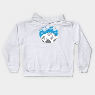 Santorini SKY Kids Hoodie